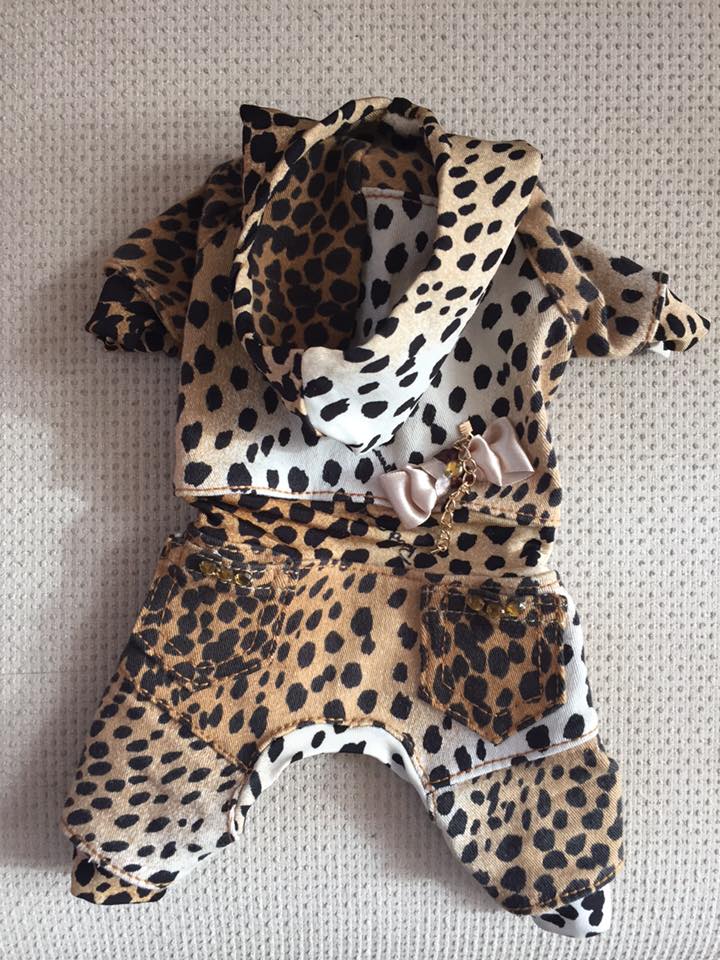 Гащеризонче деним RС “My Yorkie Fashion Icon collection by FREA”